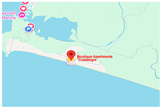 boutique apartments map